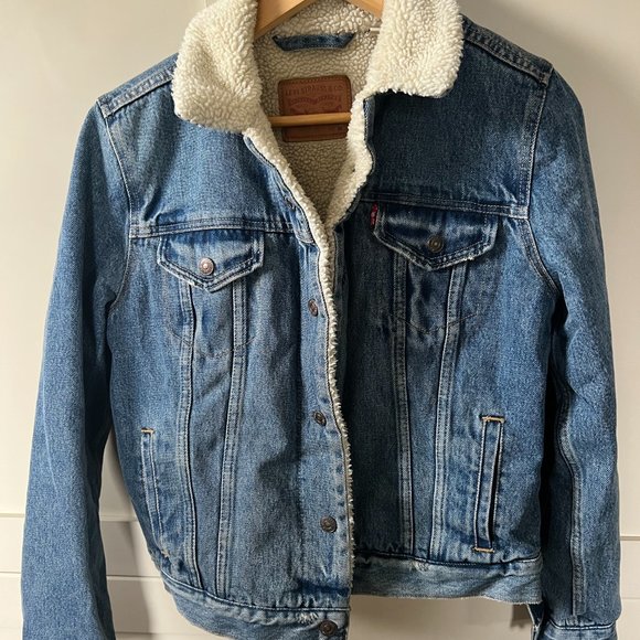 Levi's Original Sherpa Trucker Jacket - Picture 3 of 5